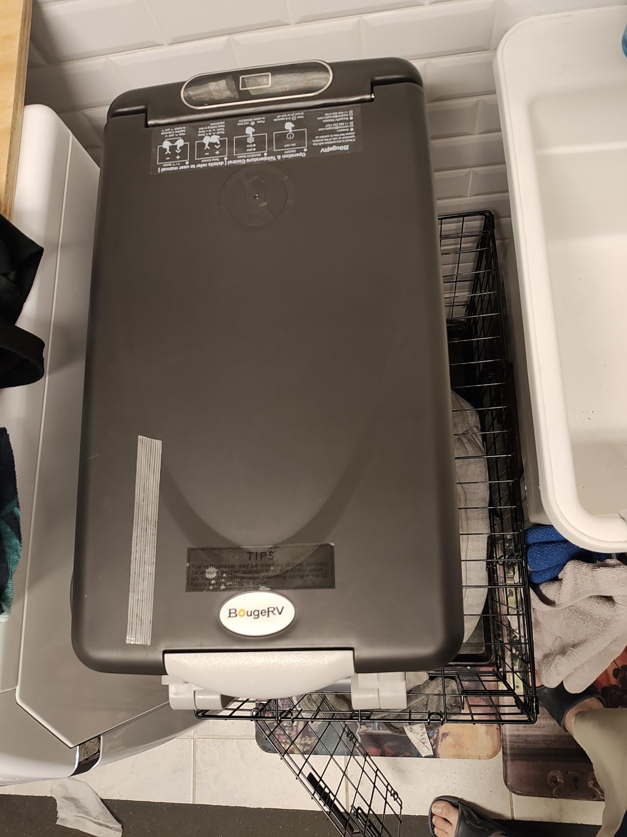 BougeRV 12V Refrigerator 42 Quart, Electric Car Cooler with MAX/ECO Mode customer photo 2