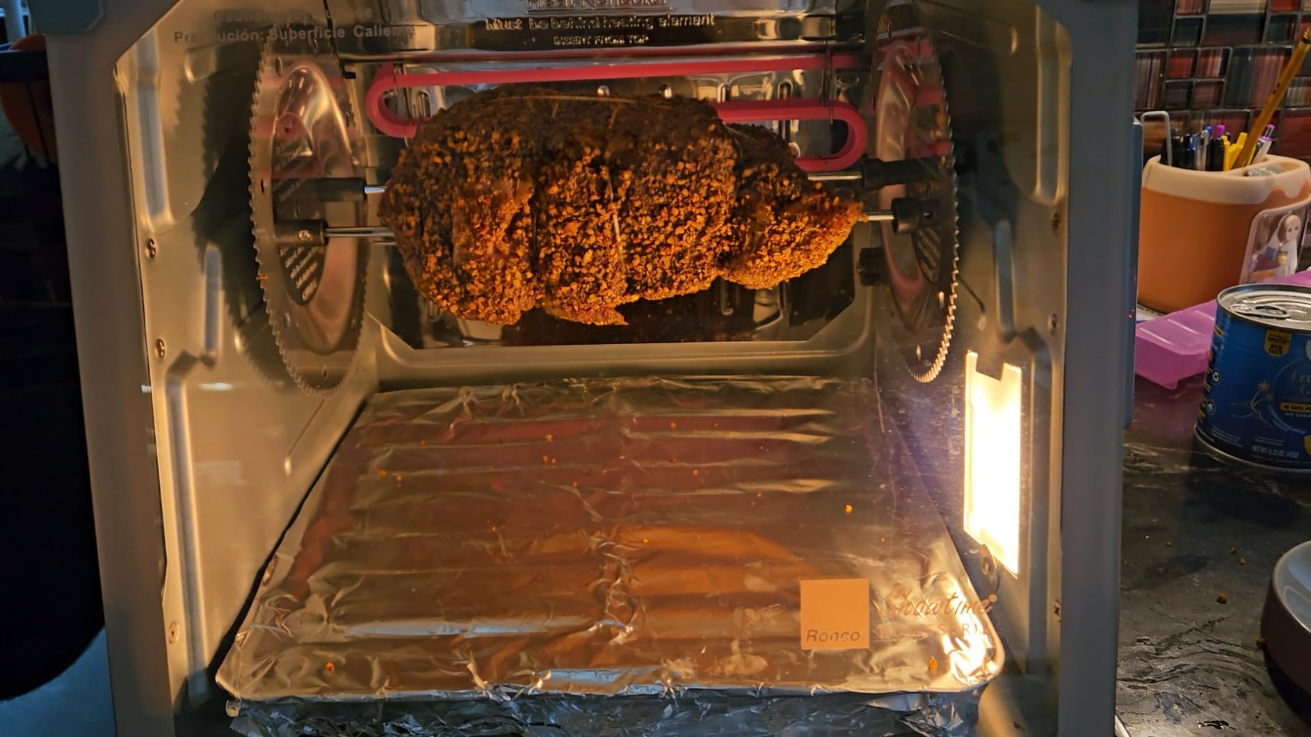 Ronco 5000 Platinum Digital Countertop Rotisserie Oven, 12-lb Capacity customer photo 2