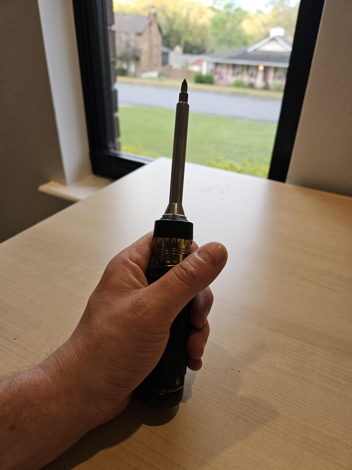 Klein Tools 32305 Multi-bit Ratcheting Screwdriver, 15-in-1 Tool with Phillips, Slotted, Square, Torx and Combo Bits and 1/4-Inch Nut Driver customer photo 1