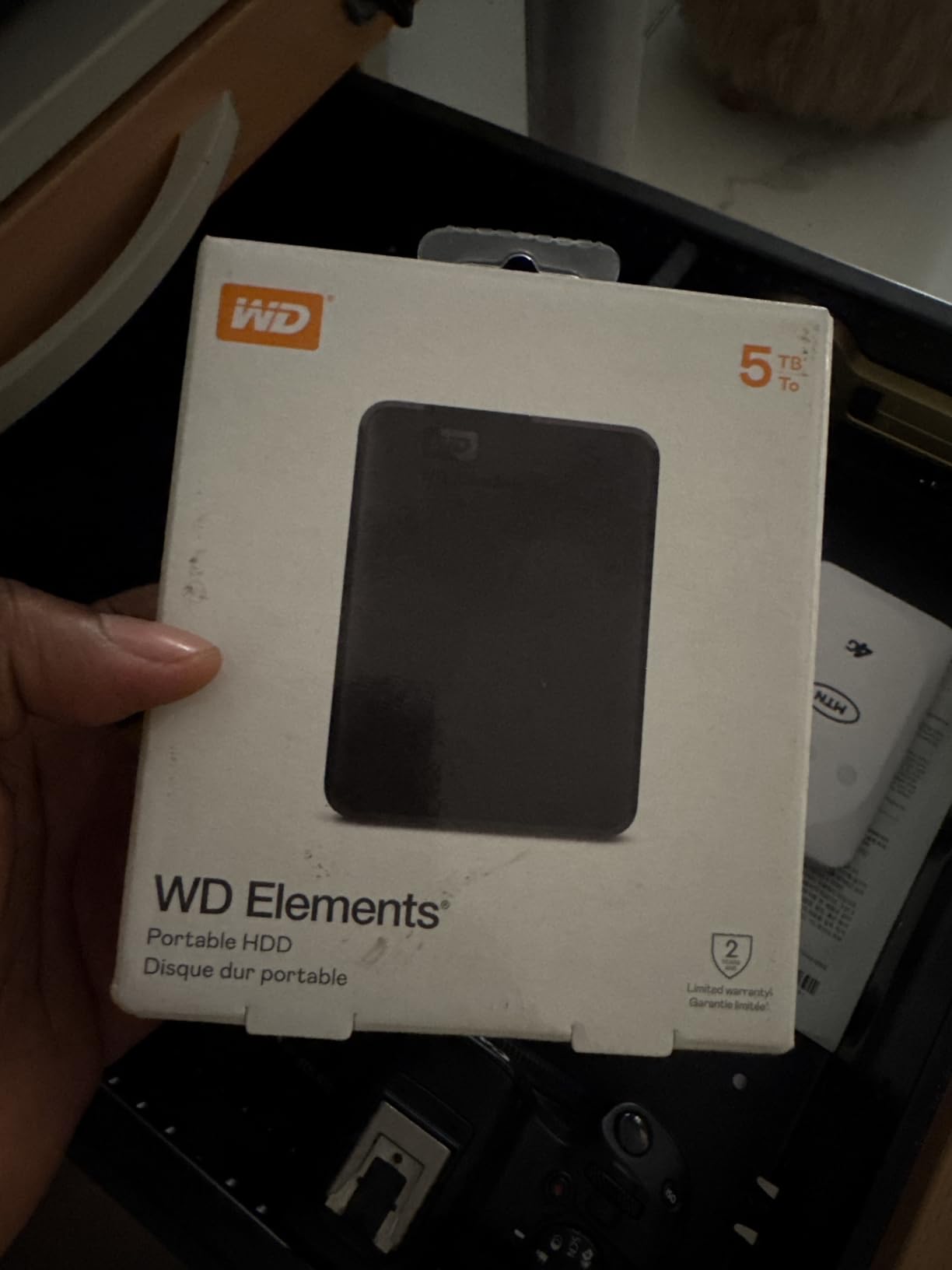 WD 16TB Elements Desktop External Hard Drive, USB 3.0 for plug-and-play storage - WDBWLG0160HBK-NESN customer photo 2