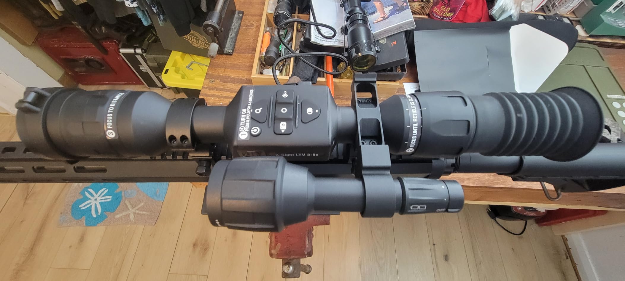 ATN Night Vision Scope - Ultra Sensitive Night Vision Sensor, HD Display - Premium Night Vision Scope for Precision and Clarity in Low-Light Conditions customer photo 2