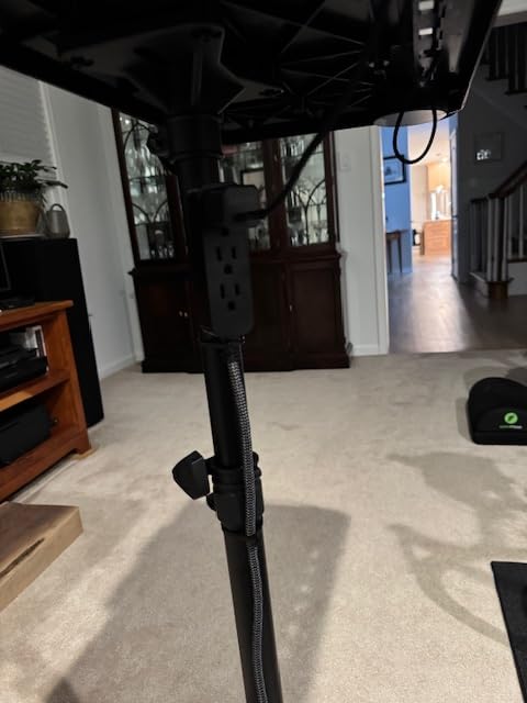 KOM Cycling Media Display - Indoor Cycling Desk for Bicycle Trainer - Bike Desk Creates Rad Indoor Cycling Pain Cave - Perfect for Displaying Zwift, TR, and Wahoo SUF! customer photo 1