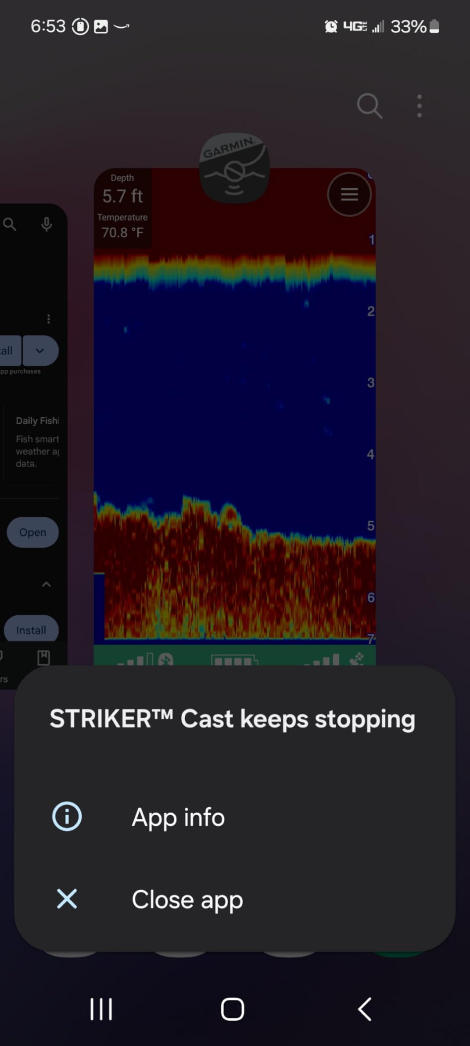 Garmin Striker Cast, Castable Sonar with GPS, Pair with Mobile Device and Cast from Anywhere, Reel in to Locate and Display Fish on Smartphone or Tablet (010-02246-02) customer photo 2