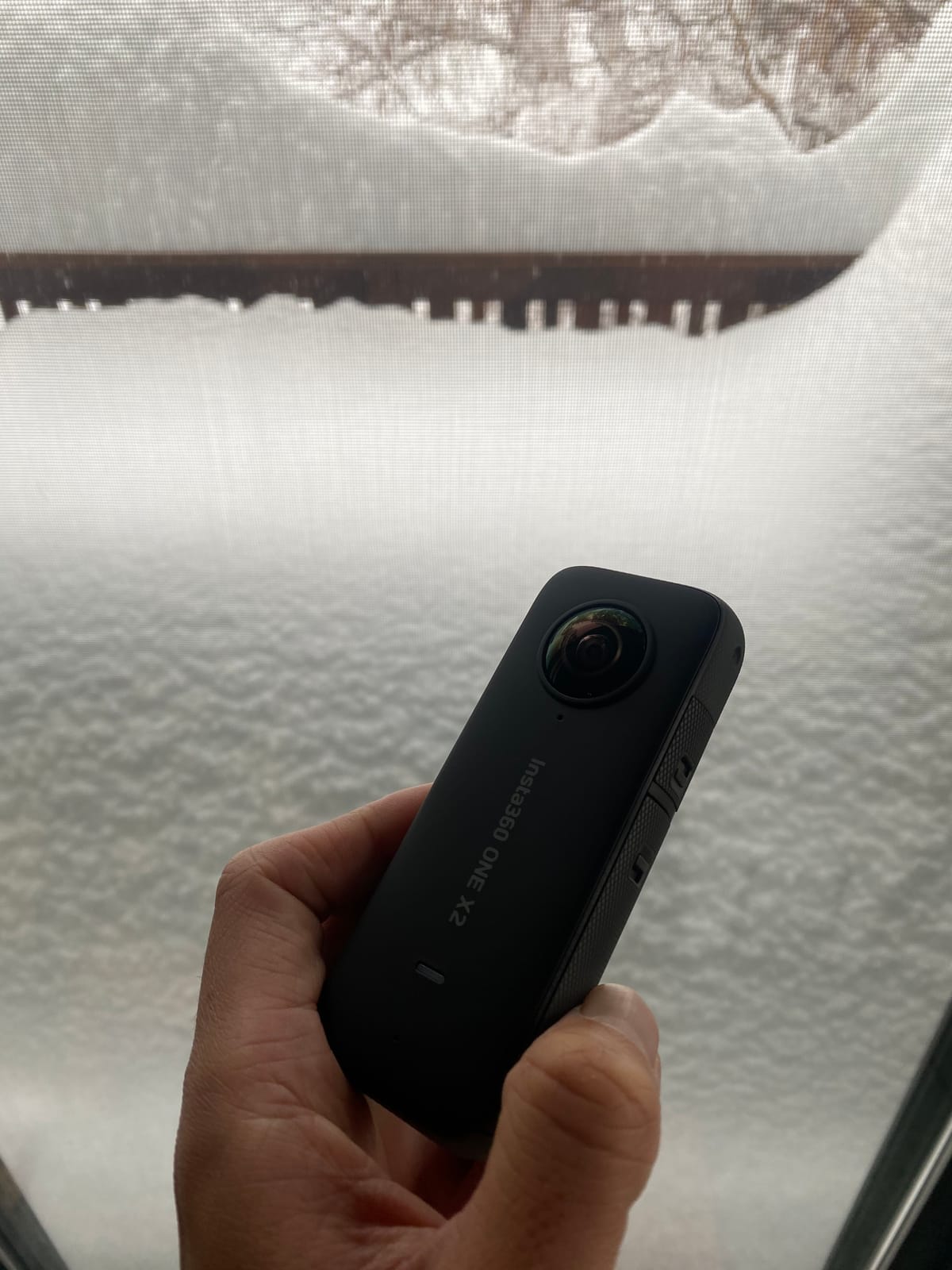 Insta360 ONE X2 360 Degree Waterproof Action Camera, 5.7K 360, Stabilization, Touch Screen, AI Editing, Live Streaming, Webcam, Voice Control customer photo 2