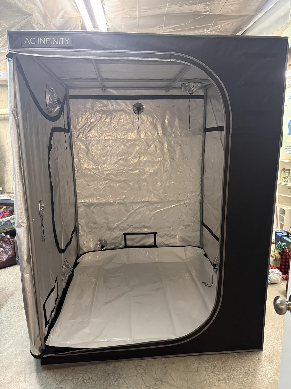 AC Infinity CLOUDLAB 844, Advance Grow Tent 4x4, Thickest 1 