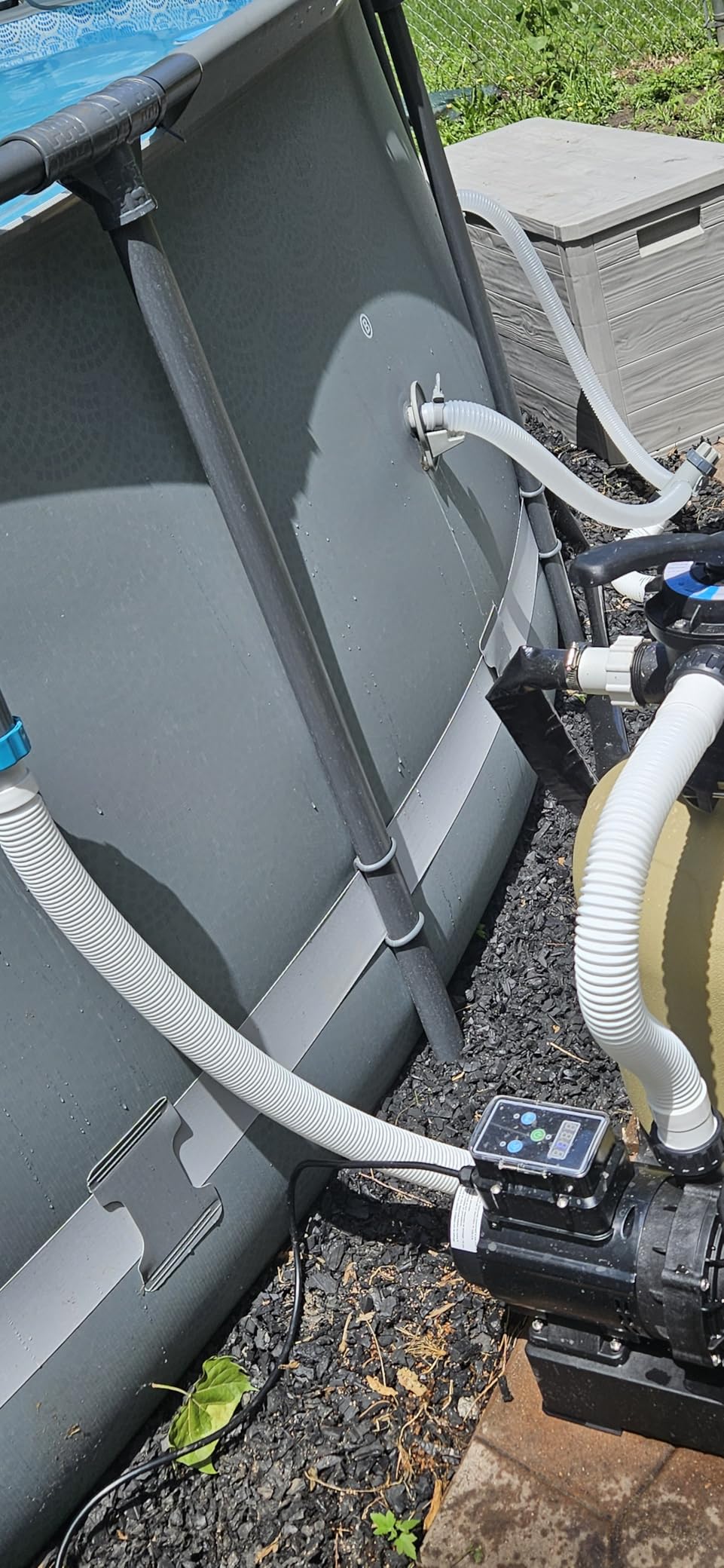 GAME | SandPRO | 0.5HP Above-Ground Pool Filter System | 40 GPM customer photo 2
