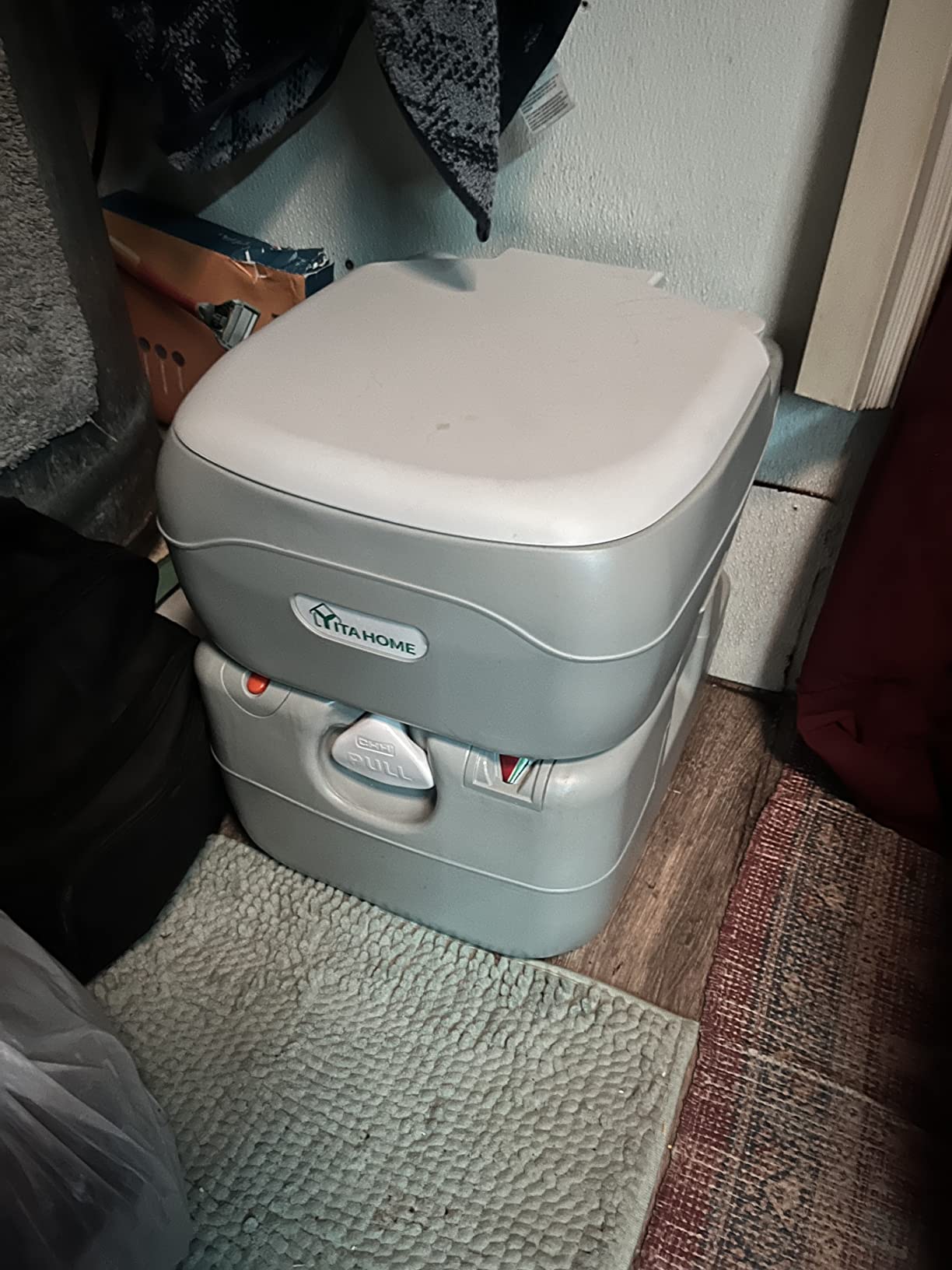 YITAHOME Portable RV Toilet 5.3 Gallon, Cassette Toilet Camping customer photo 1