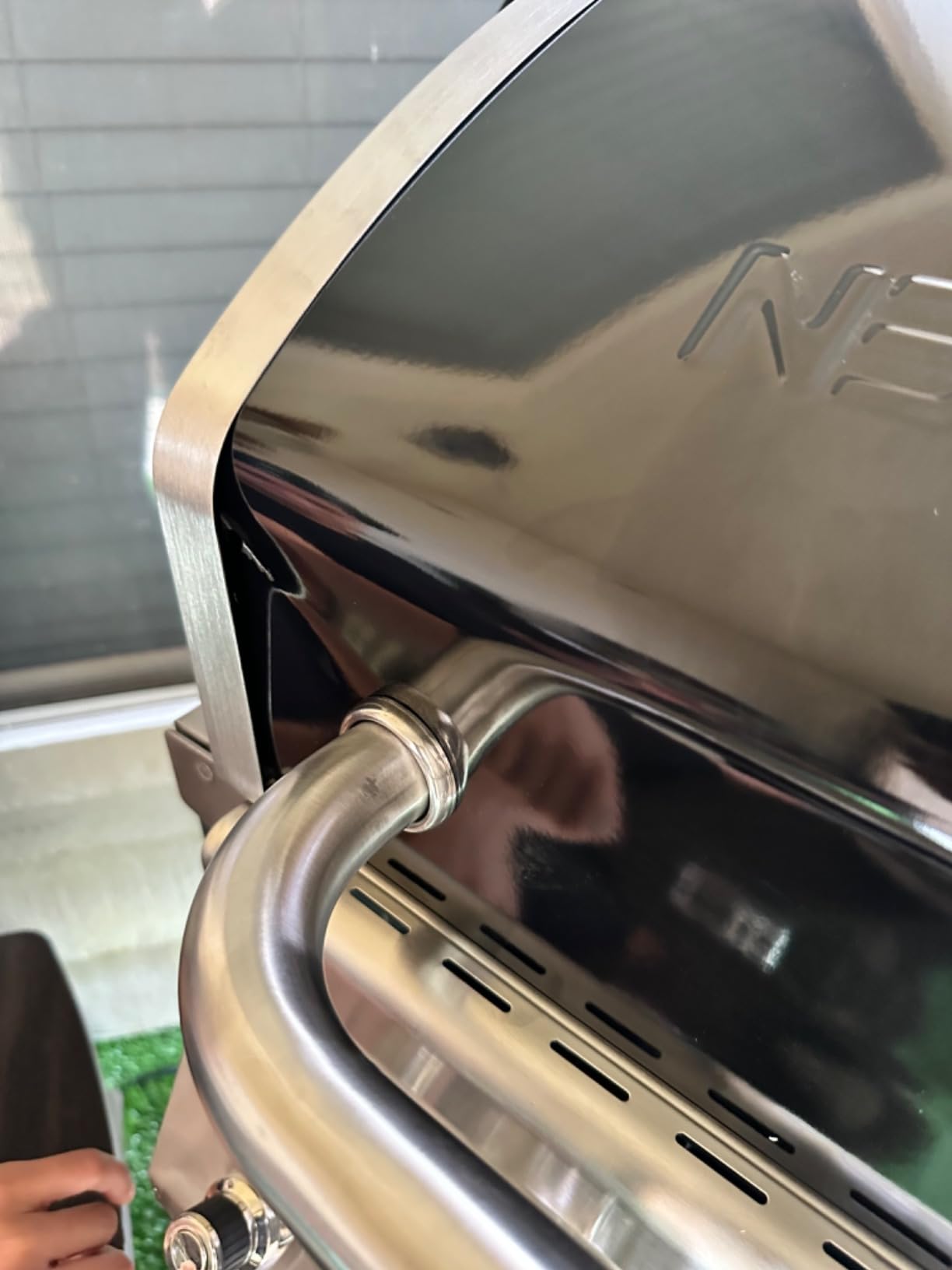 Nexgrill Deluxe 2-Burner Gas Grill, Compact with Foldable Shelves & 2 Hooks customer photo 1