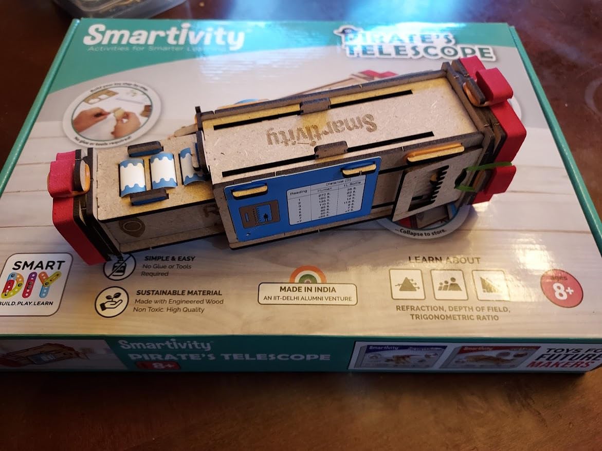 Smartivity DIY Telescope STEM Toy for Kids 8-14 Years customer photo 1