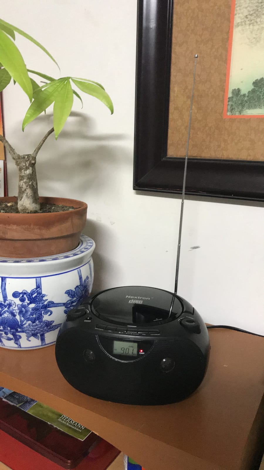 Nextron Portable CD Player Boombox with Bluetooth, AM/FM Radio & USB customer photo 1