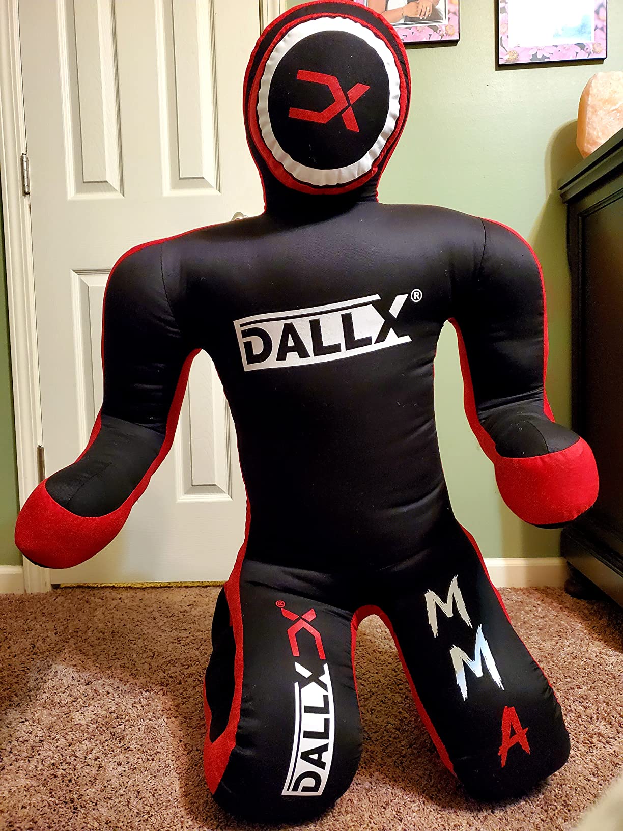 DALLX MMA Grappling Dummy for Wrestling Judo Karate BJJ JIU Jitsu Punching Dummies Mixed Martial Arts Police Training Self Defense – UNFILLED customer photo 1