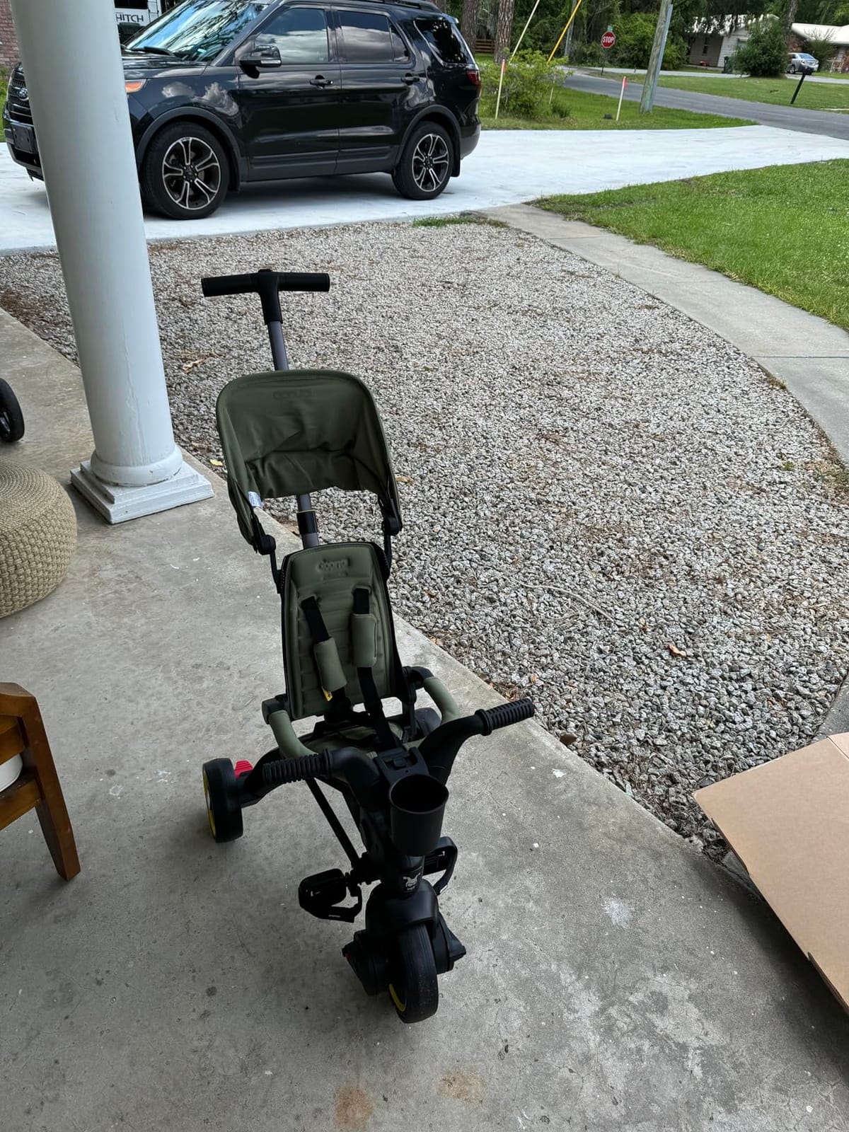 Doona Liki Trike S3, Desert Green - 5-in-1 Compact, Foldable Tricycle - Suitable for Toddlers 10 to 36 Months customer photo 1