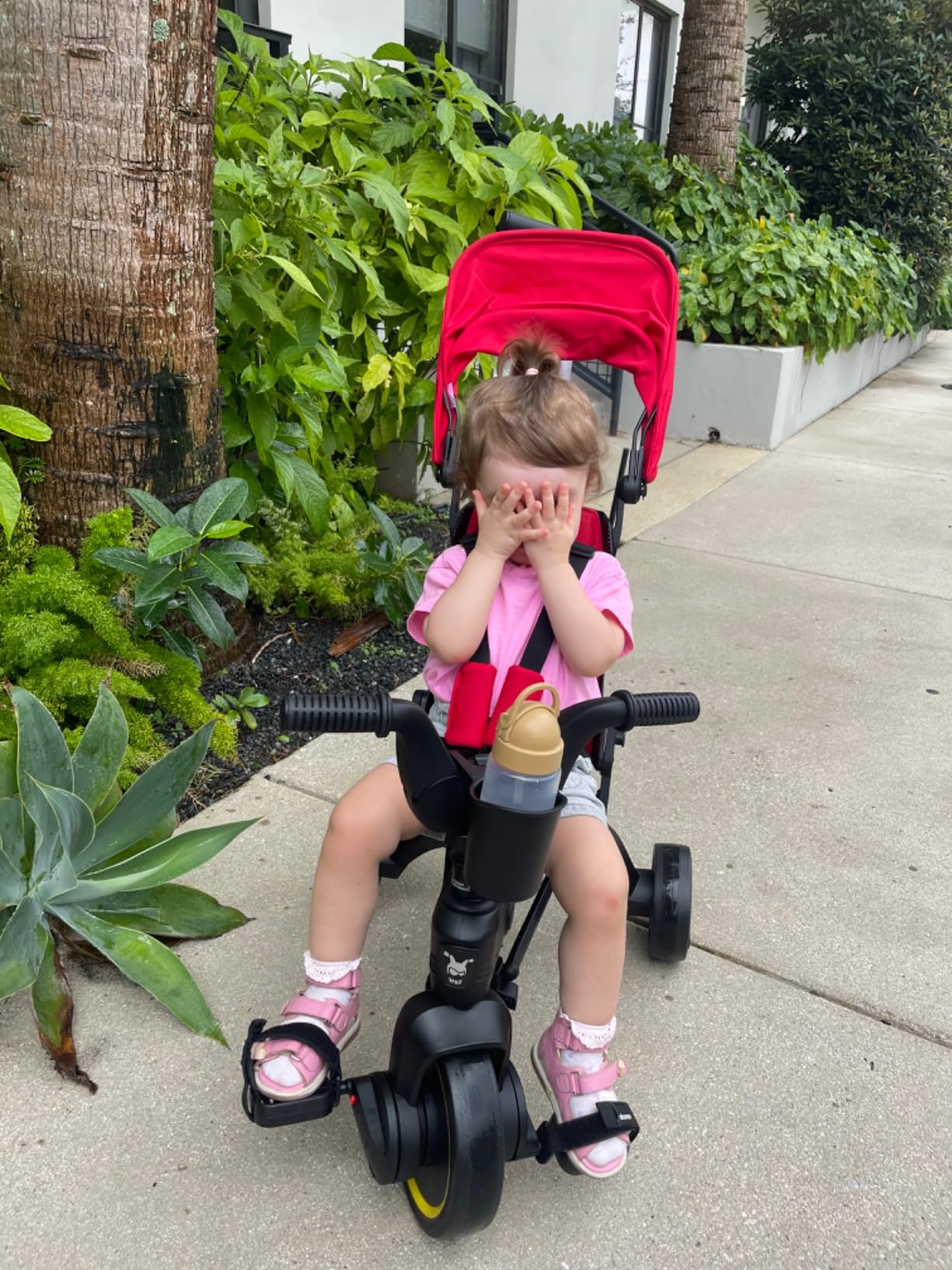 Doona Liki Trike S3, Desert Green - 5-in-1 Compact, Foldable Tricycle - Suitable for Toddlers 10 to 36 Months customer photo 2