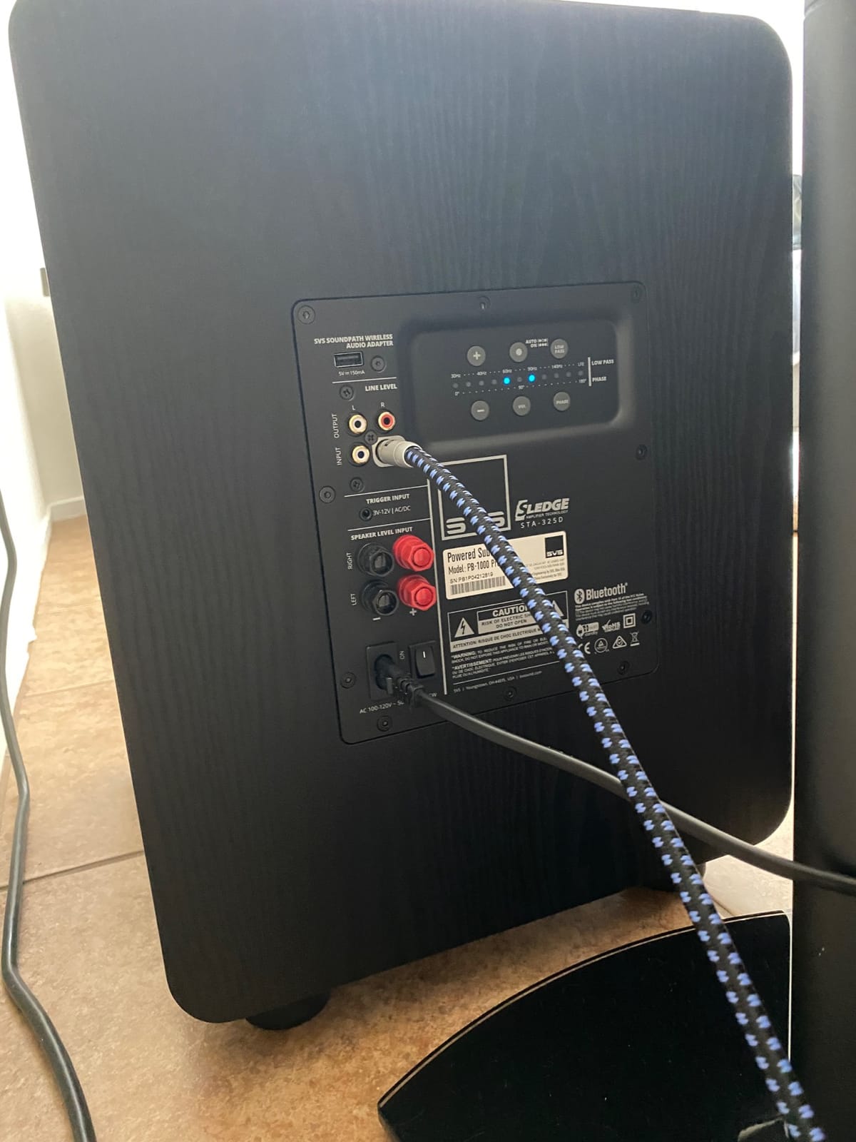SVS PB-1000 Pro Subwoofer (Black Ash) | 12-in Driver, 325 Watt RMS, Ported Cabinet customer photo 2