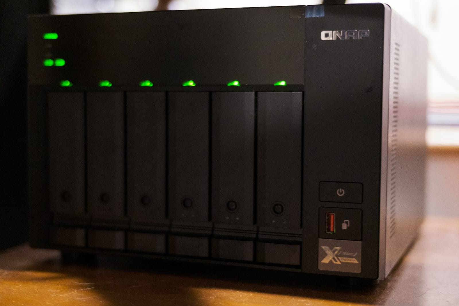 QNAP TS-673A-8G 6 Bay High-Performance NAS with 2 x 2.5GbE Ports and Two PCIe Gen3 Slots customer photo 2