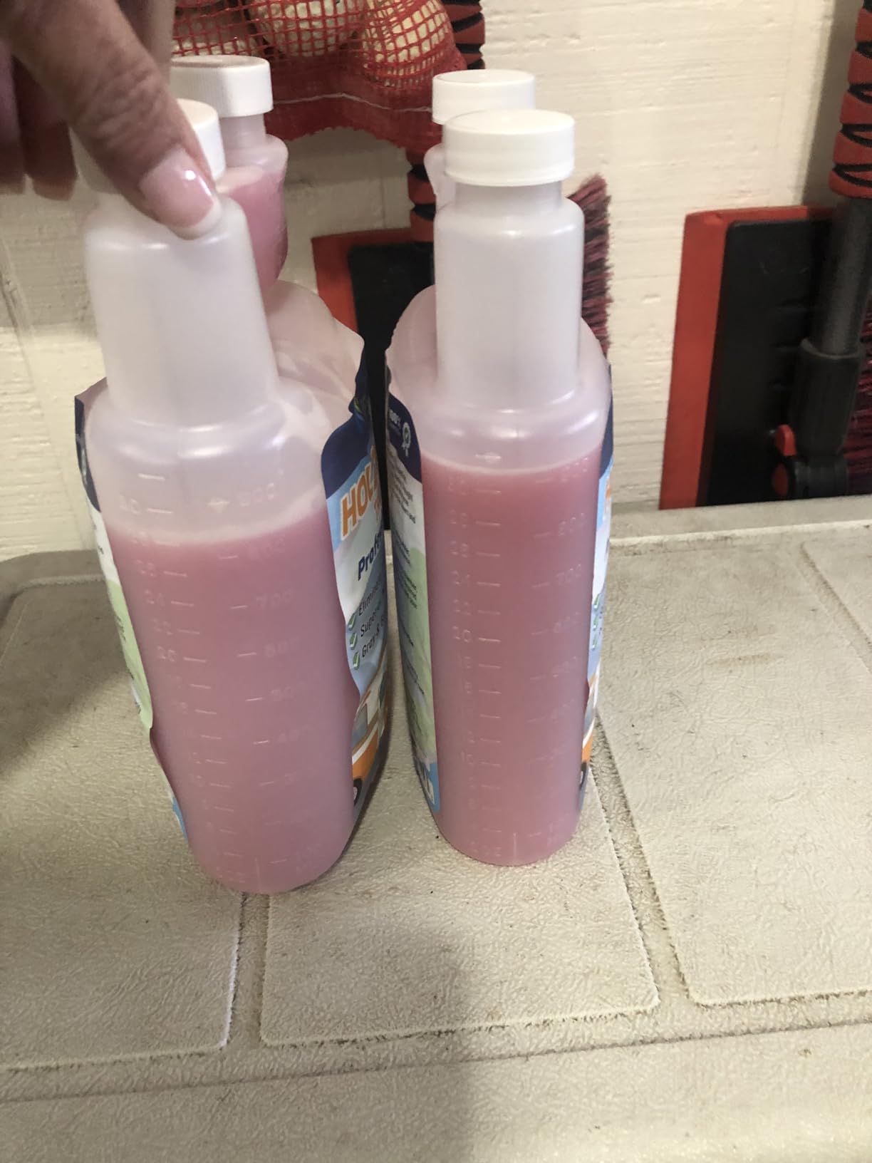 Eco Strong RV Toilet Treatment | RV Black Tank Treatment | RV Holding Tank Digestor, Odor Eliminator, and Cleaner | Perfect for Campers, RVs, Boats, 17 Treatments, Lavender customer photo 2
