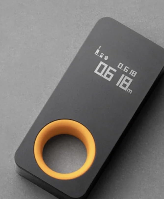 HOTO Pocket-Size Laser Measuring Tool, EDC Gadget Birthday Gift for Men Dad | Keychain-ready Carry Design, 98Ft Laser Tape Measure ±2mm Accuracy, USB-C Rechargeable, OLED Display, Ft/M/in Unit Conversion customer photo 2