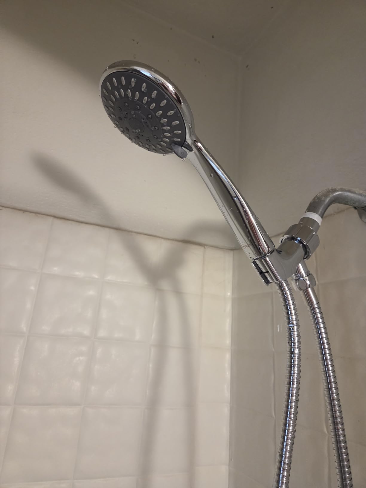 Briout Handheld Shower Head High Pressure 5-Settings with Hose, Chrome customer photo 2