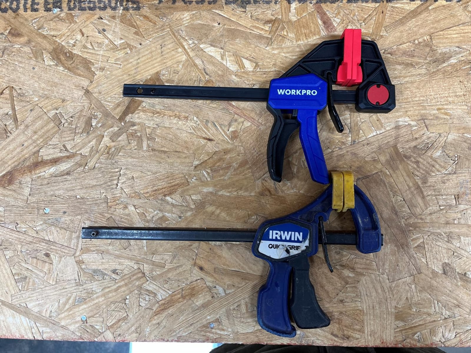 WORKPRO 8-Piece Bar Clamps, 4-Pack 4-1/2