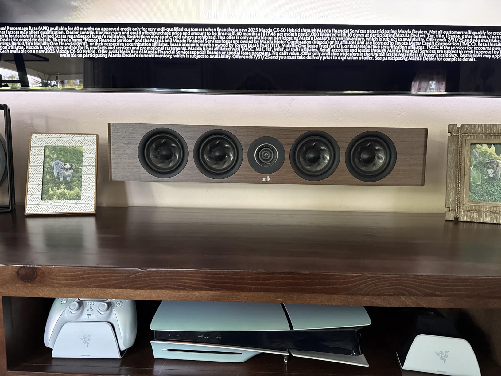 Polk Audio Reserve Series R350 Slim Center Channel Speaker, Black customer photo 1