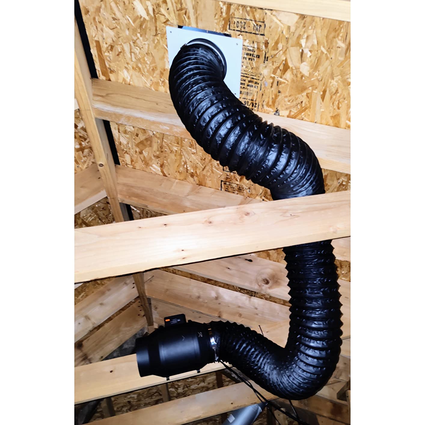 AC Infinity CLOUDLINE A6, Quiet 6” Inline Duct Fan with Speed Controller customer photo 1