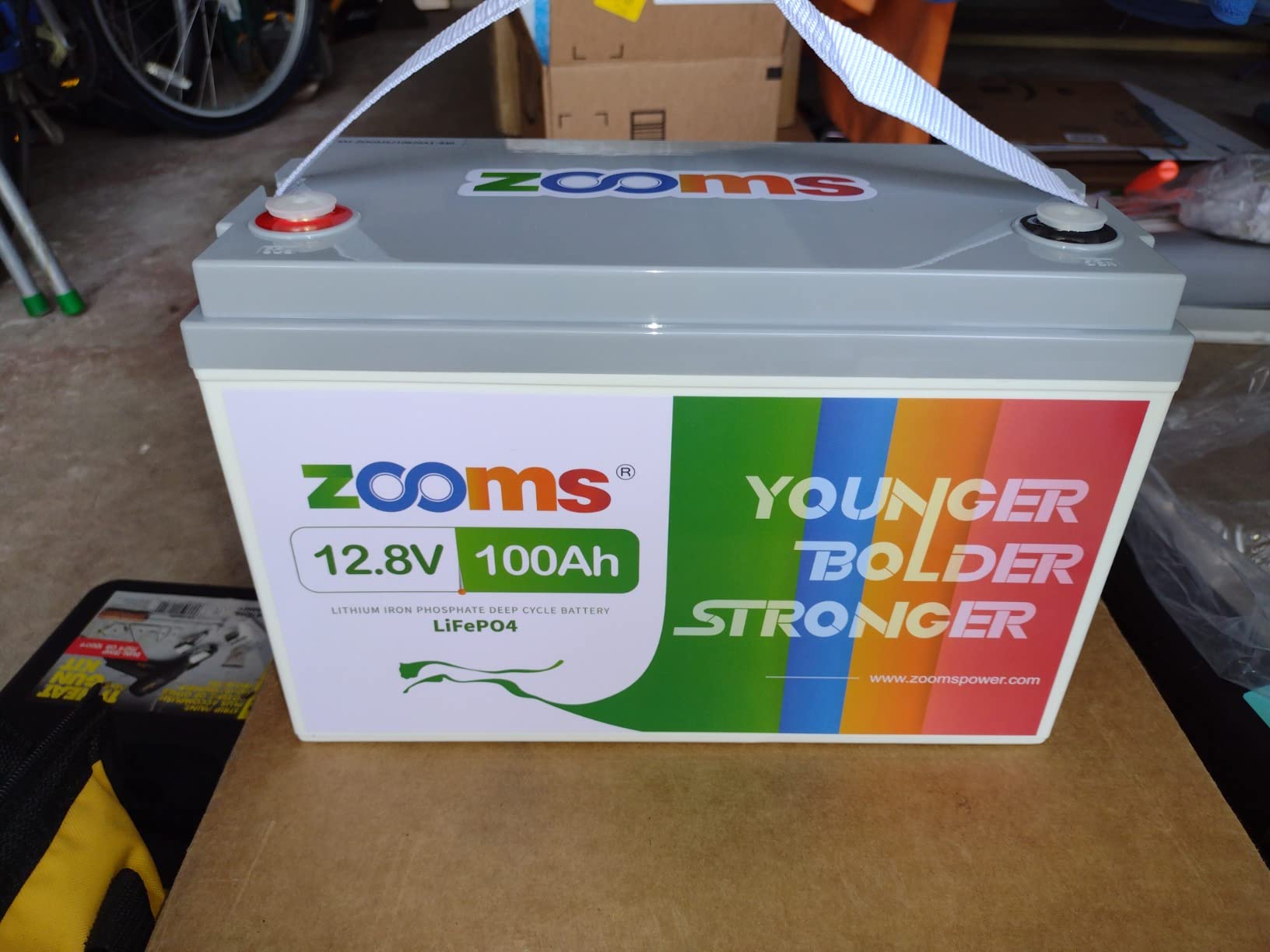 Redodo 12V 100Ah LiFePO4 Battery, Group 31, for RV, Marine customer photo 1