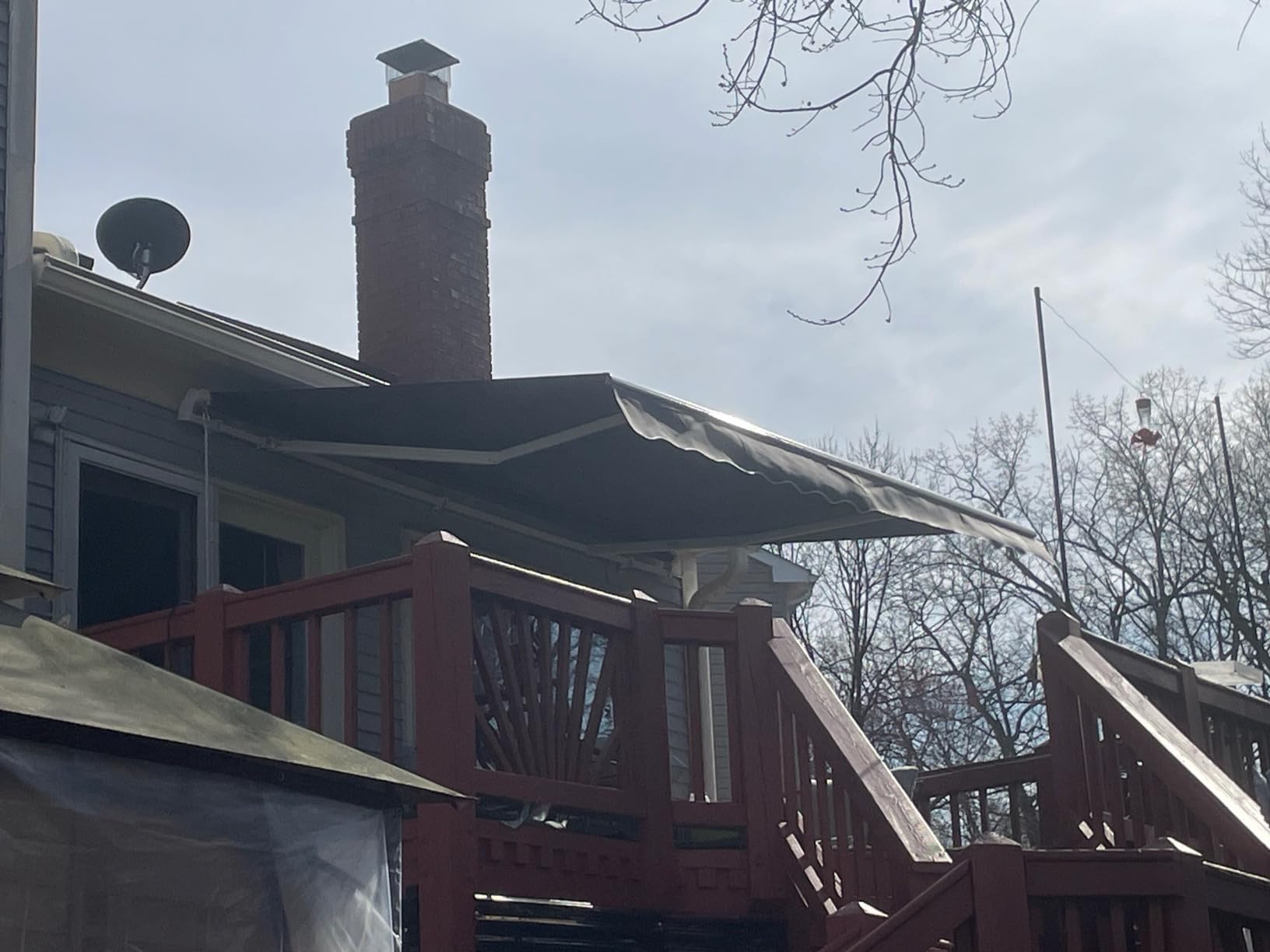 8.2'x6.5' Patio Awning Retractable Awning Cover Sunshade Shelter customer photo 1