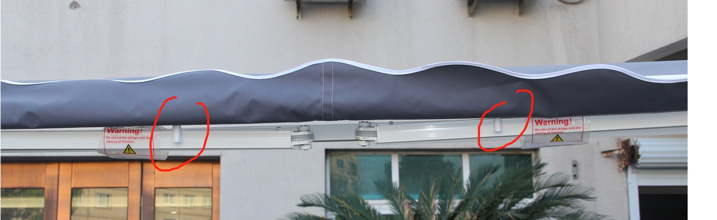 8.2'x6.5' Patio Awning Retractable Awning Cover Sunshade Shelter customer photo 2