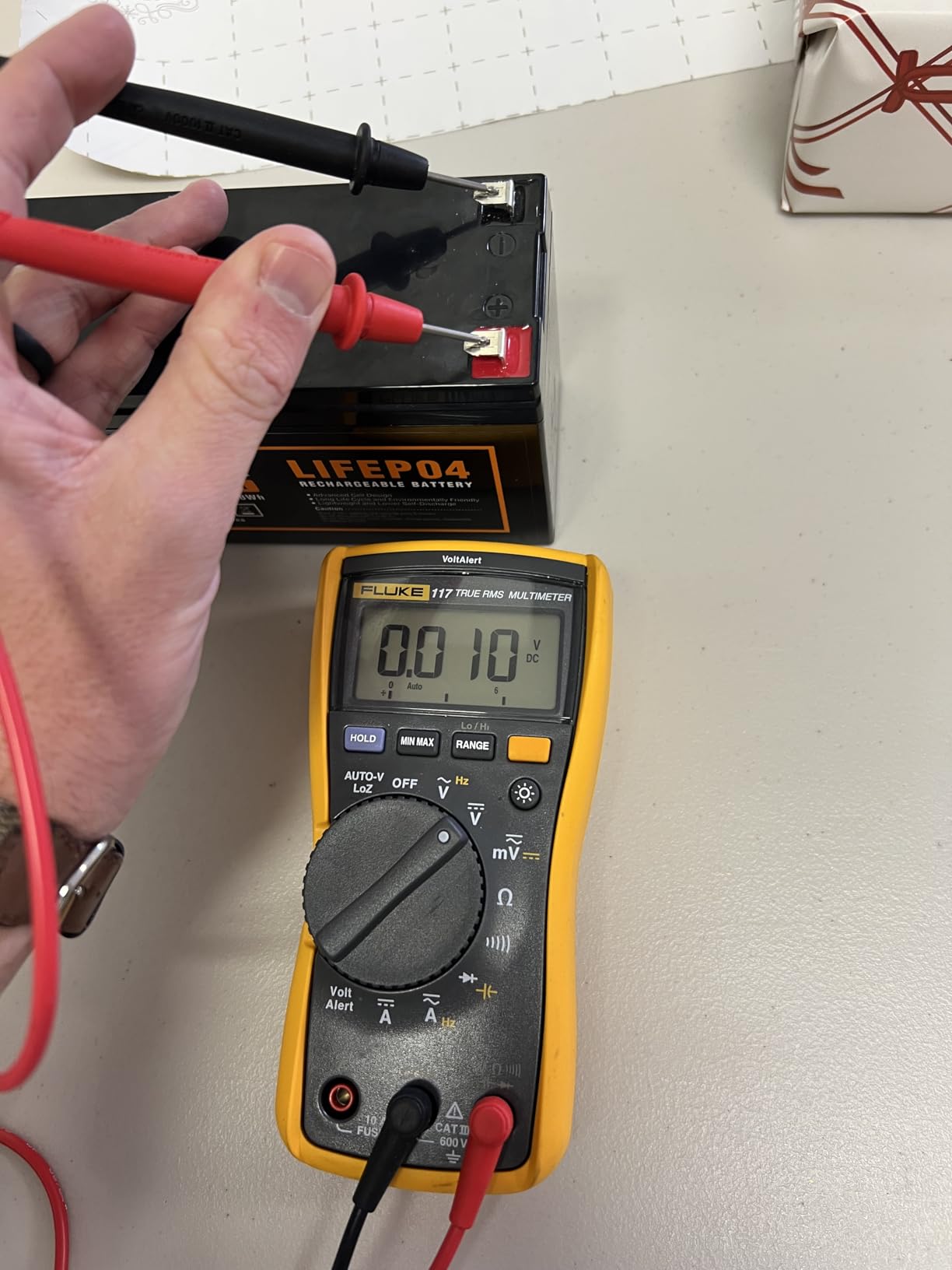 NERMAK 12V 10Ah Lithium LiFePO4 Deep Cycle Battery with 10A BMS,Lightweight customer photo 2