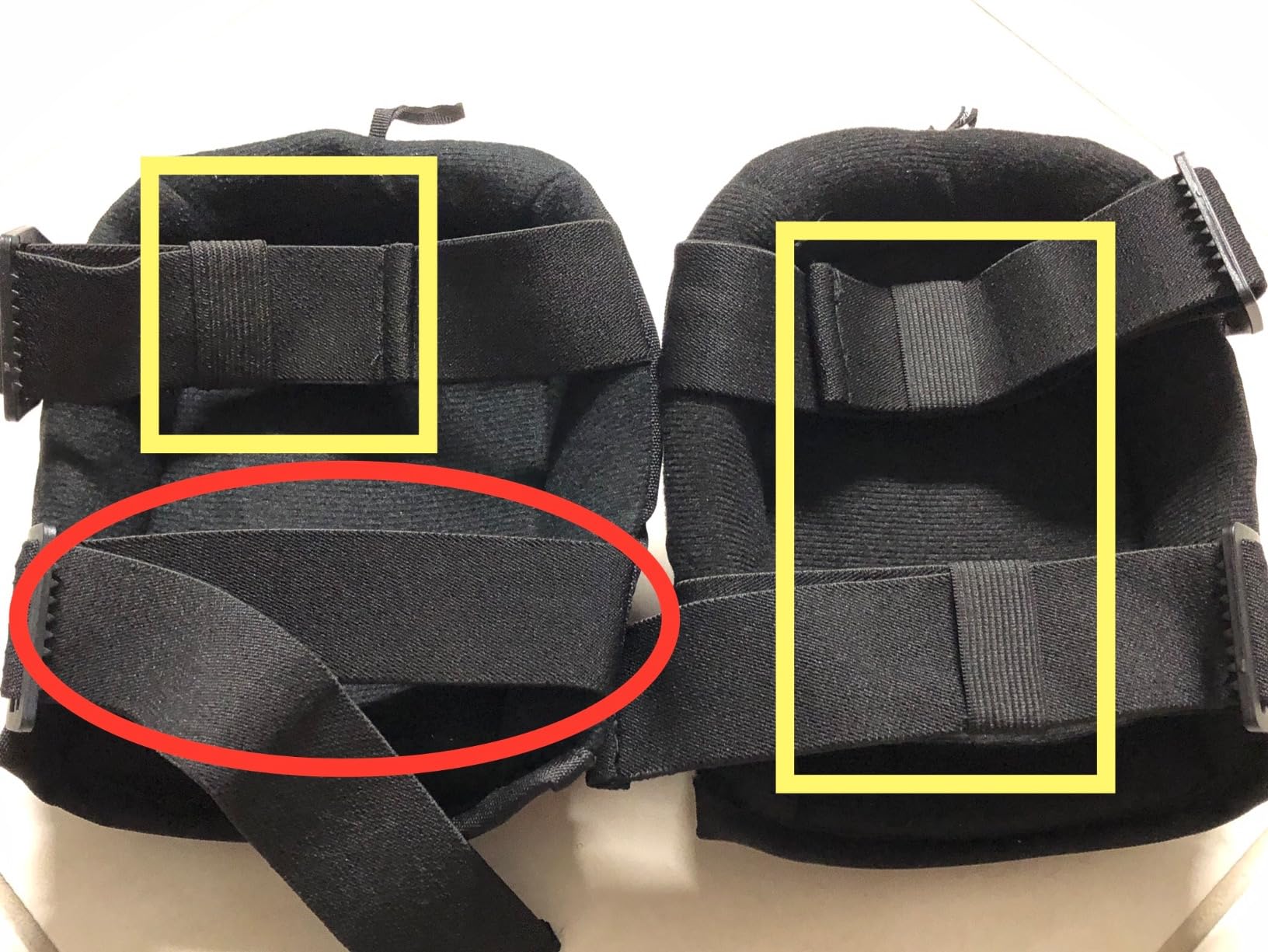 NoCry Non-Slip Work Knee Pads for Men and Women with Thick Soft Foam Padding, Strong, Adjustable Straps and Easy-to-Use Buckle Clips — Stay in Place While You Move — Perfect for Flooring or Gardening customer photo 2