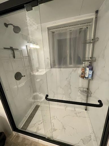 OVE Decors Arroyo Alcove Shower Walls 60 in. x 32 in. 80 in. in Carrara customer photo 2