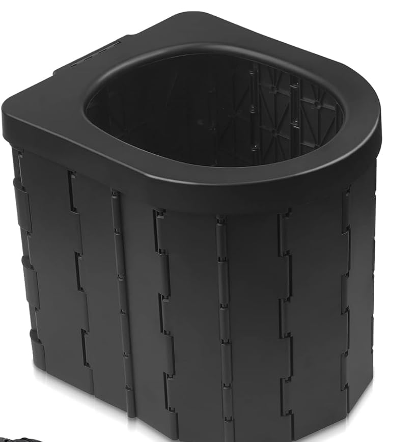 Portable Toilet for Camping, Potty Adults, Porta Travel Commode Bucket Car, Travel, Outdoor, Hiking, Backpack, Trips, Tent, Boat, Beach, Traffic Jam, Home customer photo 2