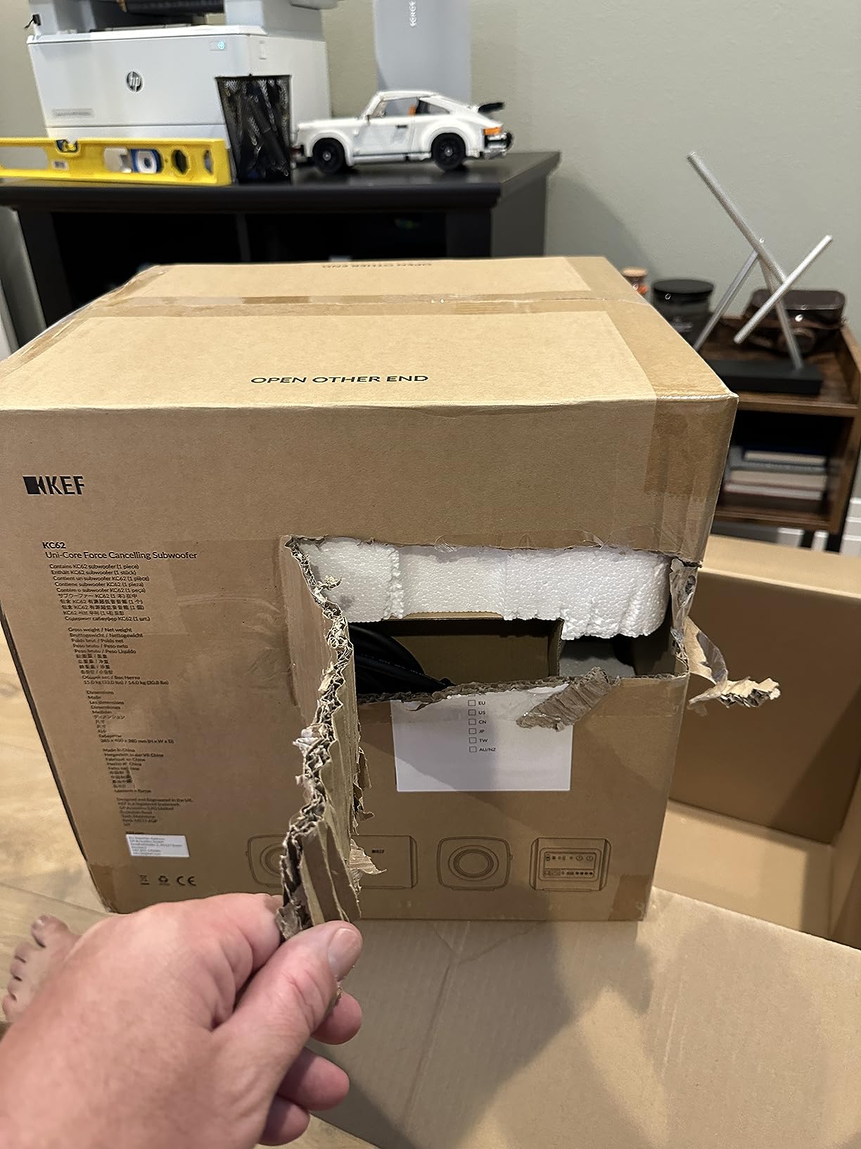 KEF KC62 Subwoofer (Black) customer photo 1