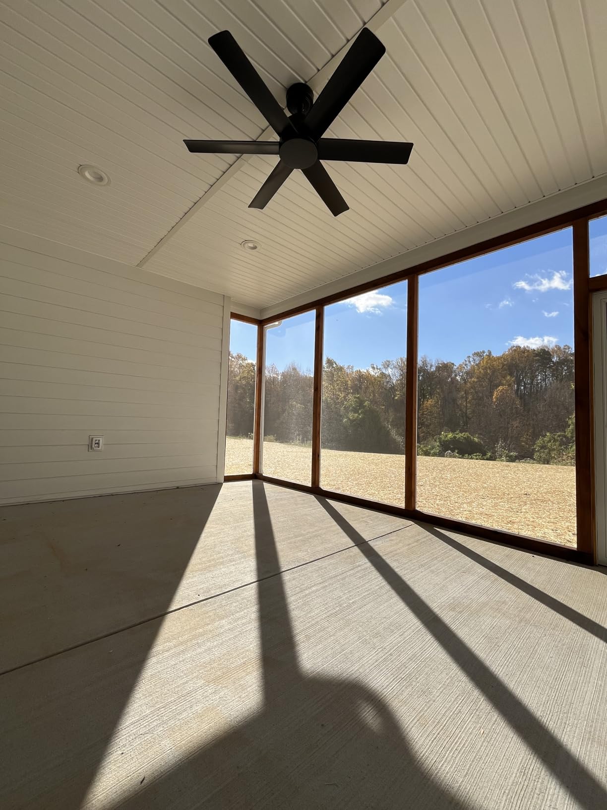 Hunter Kennicott, Outdoor or Indoor, Ceiling Fan, 52 inch, Matte Black customer photo 1