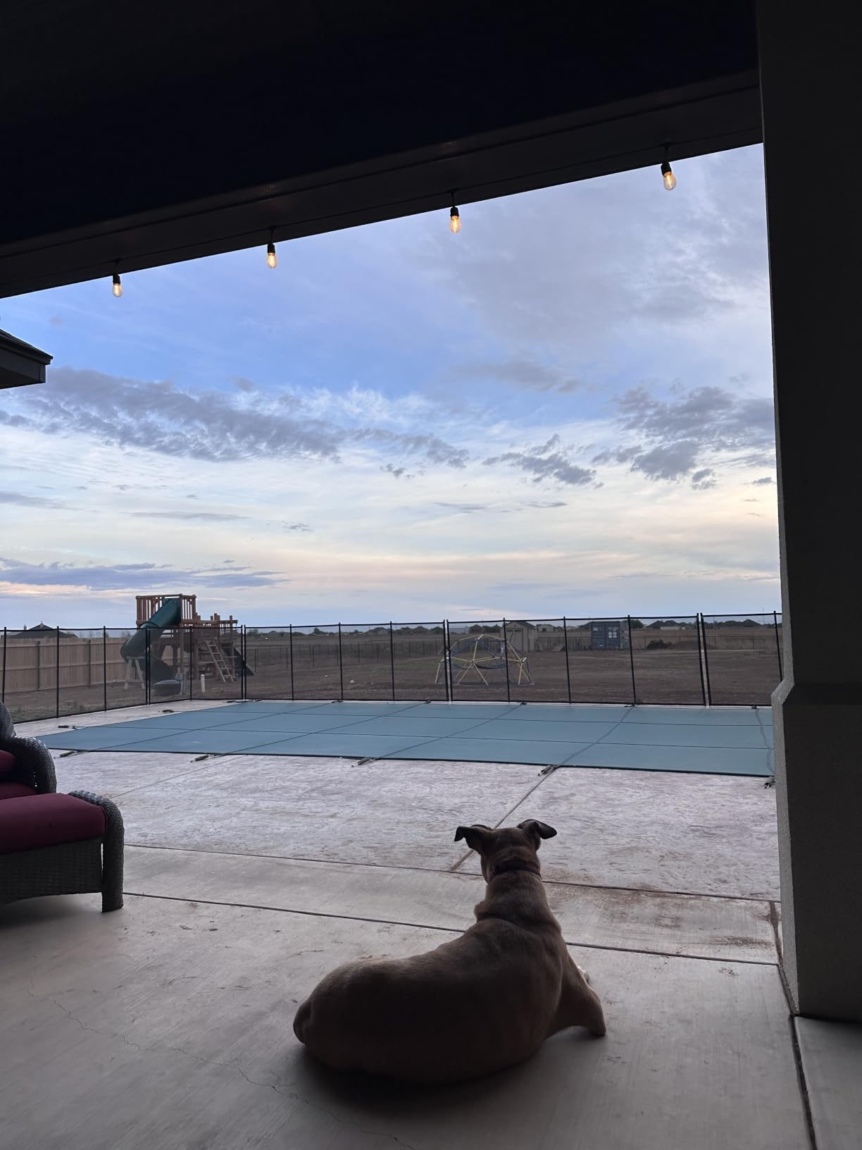 VINGLI Pool Fence 4Ft x108Ft, Swimming Safety Fencing for Inground Pools customer photo 1