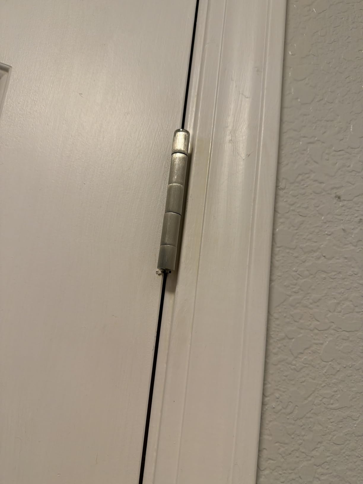 TDCHINGES Rounded Matte Black Door Hinges 3.5 Inch 5/8