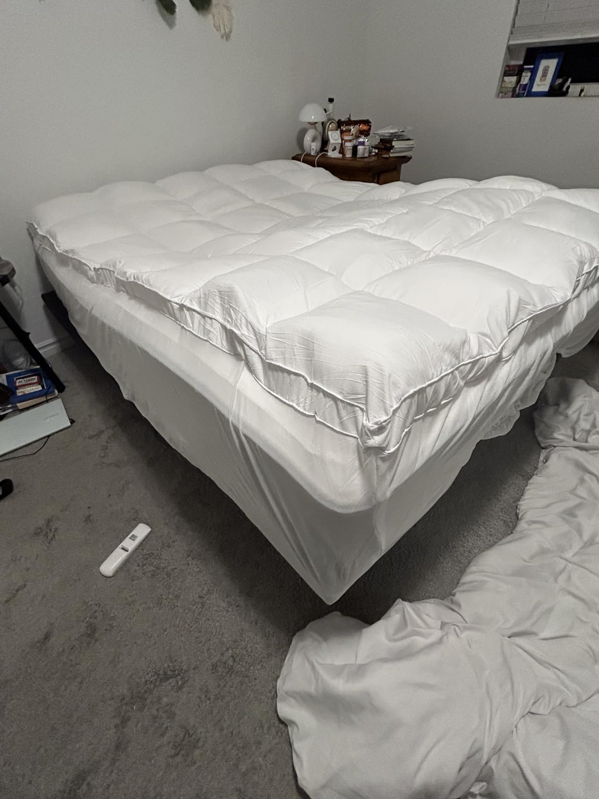 ELEMUSE RV Short Queen Mattress Topper, Thick Pillow Top Mattress Pad customer photo 2