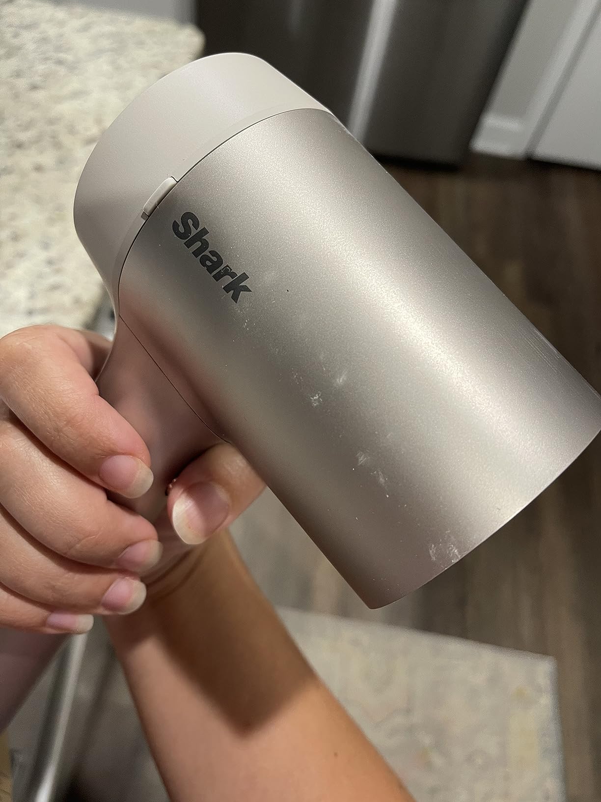 Shark HyperAIR Ionic Dryer, Rotatable Brush, Auto Presets, Stone, HD112BRN customer photo 2