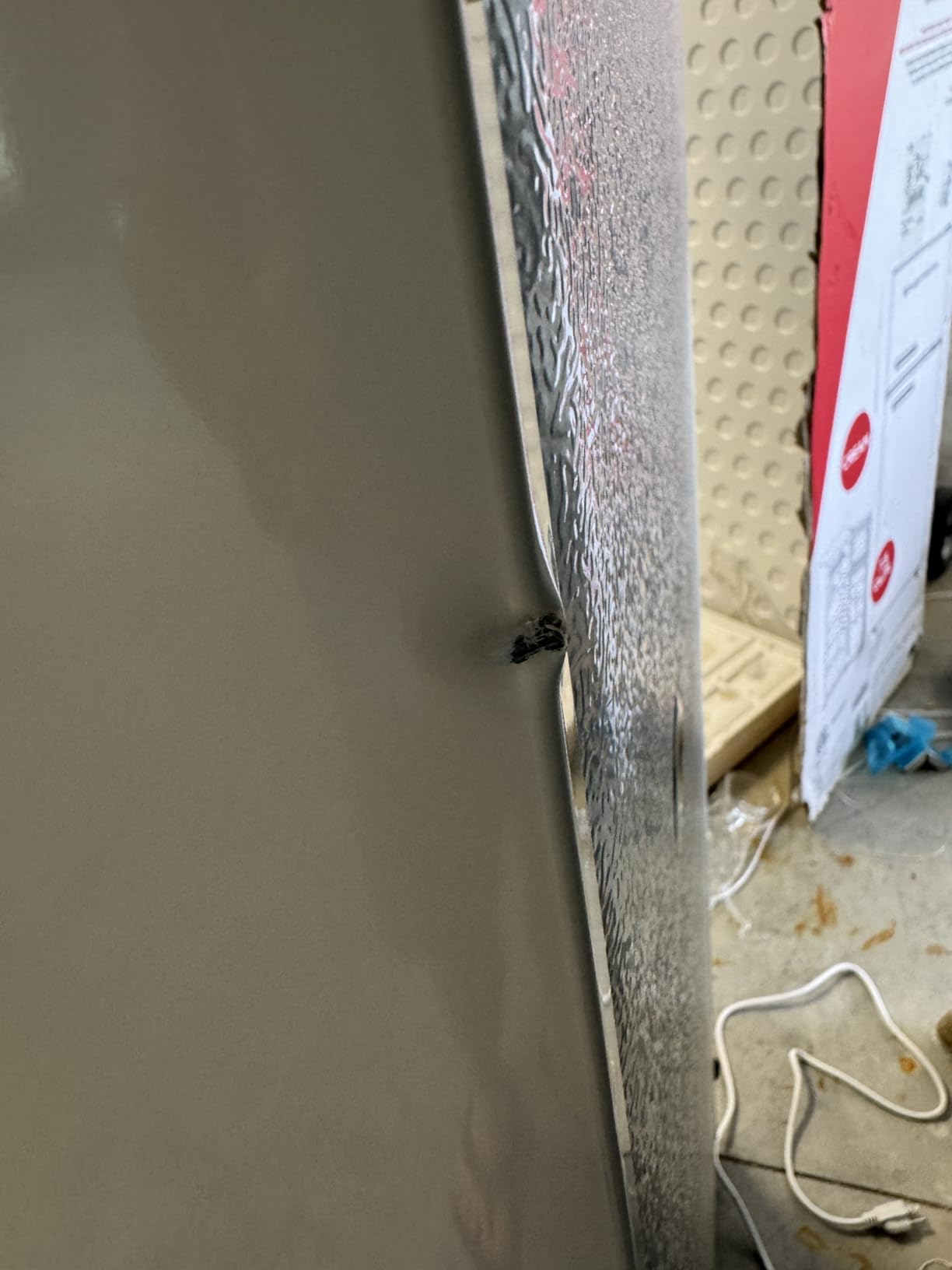 Frigidaire EFR753, 2 Door Apartment Size Refrigerator with Freezer, Retro Chrome Handle, 7.5 cu ft, Platinum Series, Stainless Steel, 7.5 customer photo 2