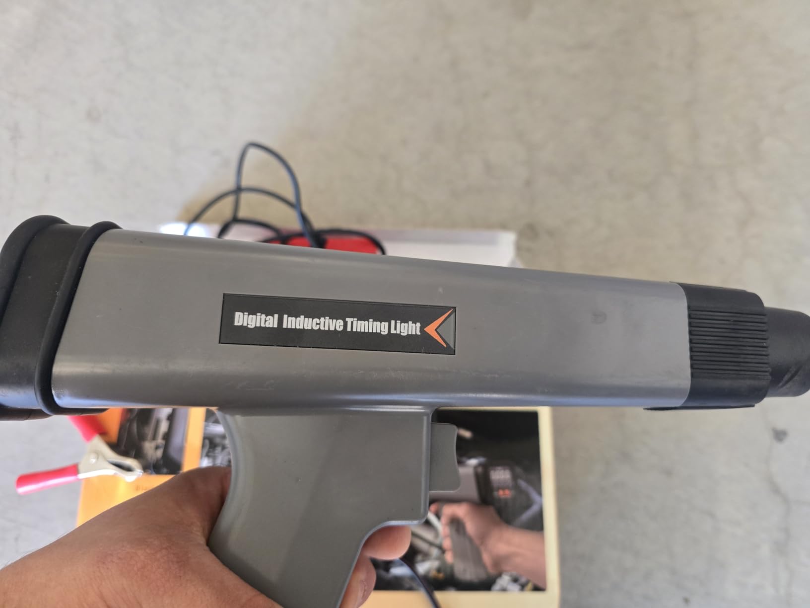 KZYEE KT60 Digital Timing Light with Tachometer & 0-90° Advance customer photo 1