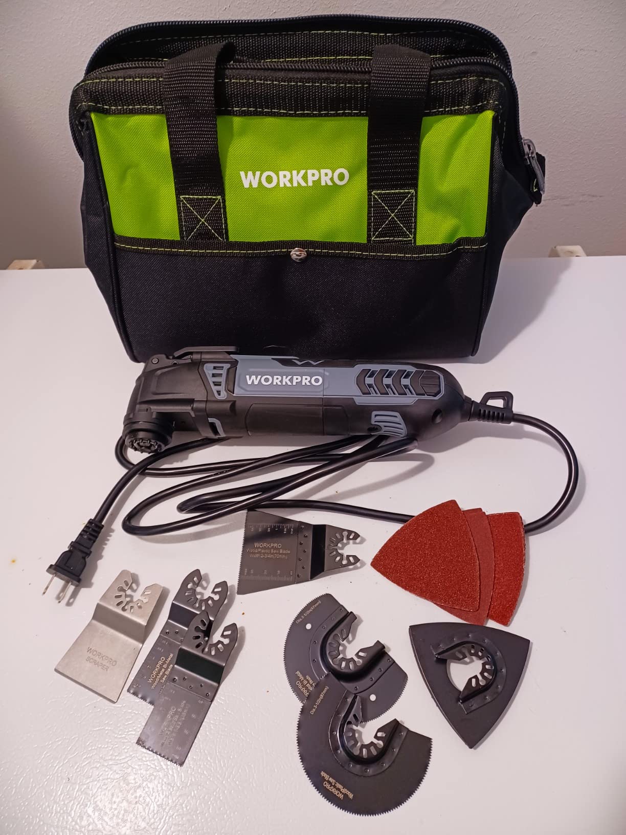 WORKPRO 3.0 Amp Corded Oscillating Multi-Tool Kit customer photo 1