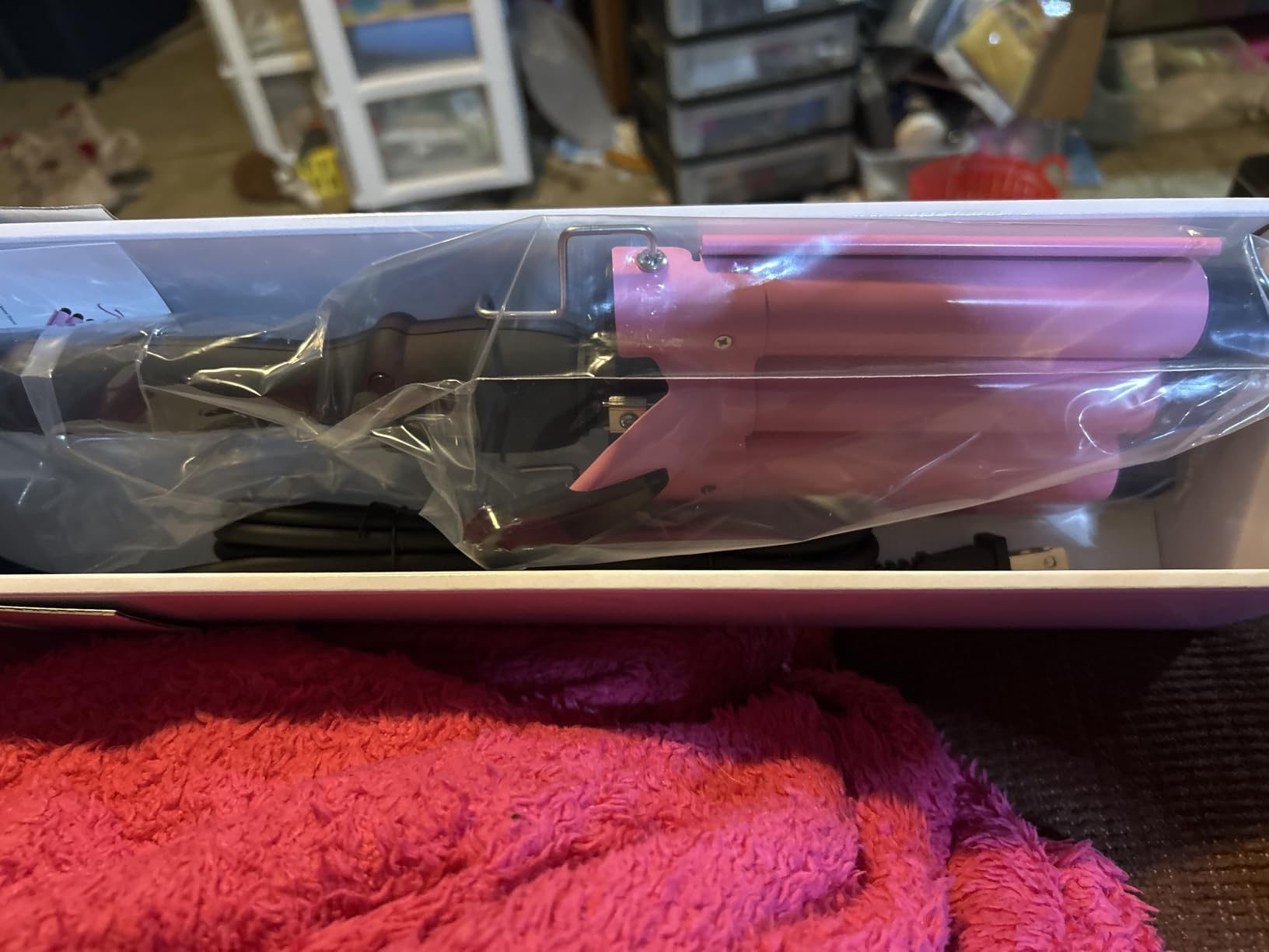 Alure Three Barrel Curling Iron Wand, 1 Inch Ceramic Tourmaline Hair Waver customer photo 1