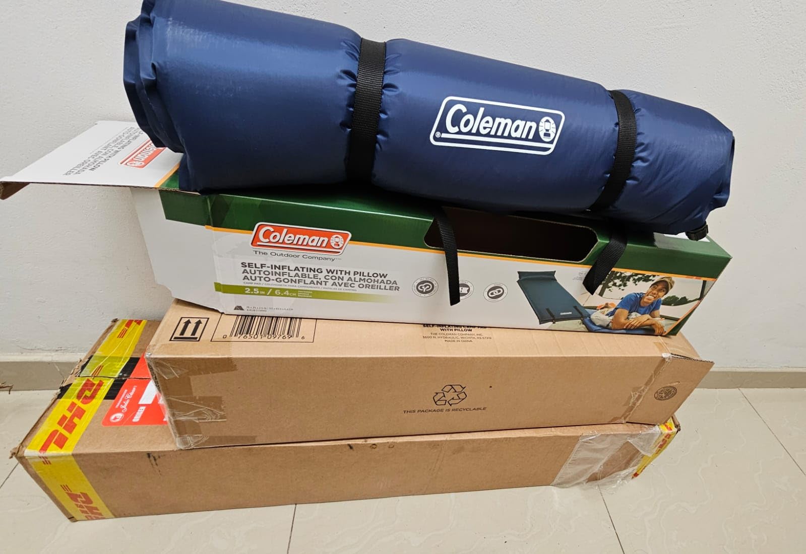 Coleman Silver Springs Self-Inflating Sleeping Pad, Comfortable Camp Pad with Insulating Foam & Durable PVC Coating, Lightweight Sleeping Mat Inflates in Minutes customer photo 2