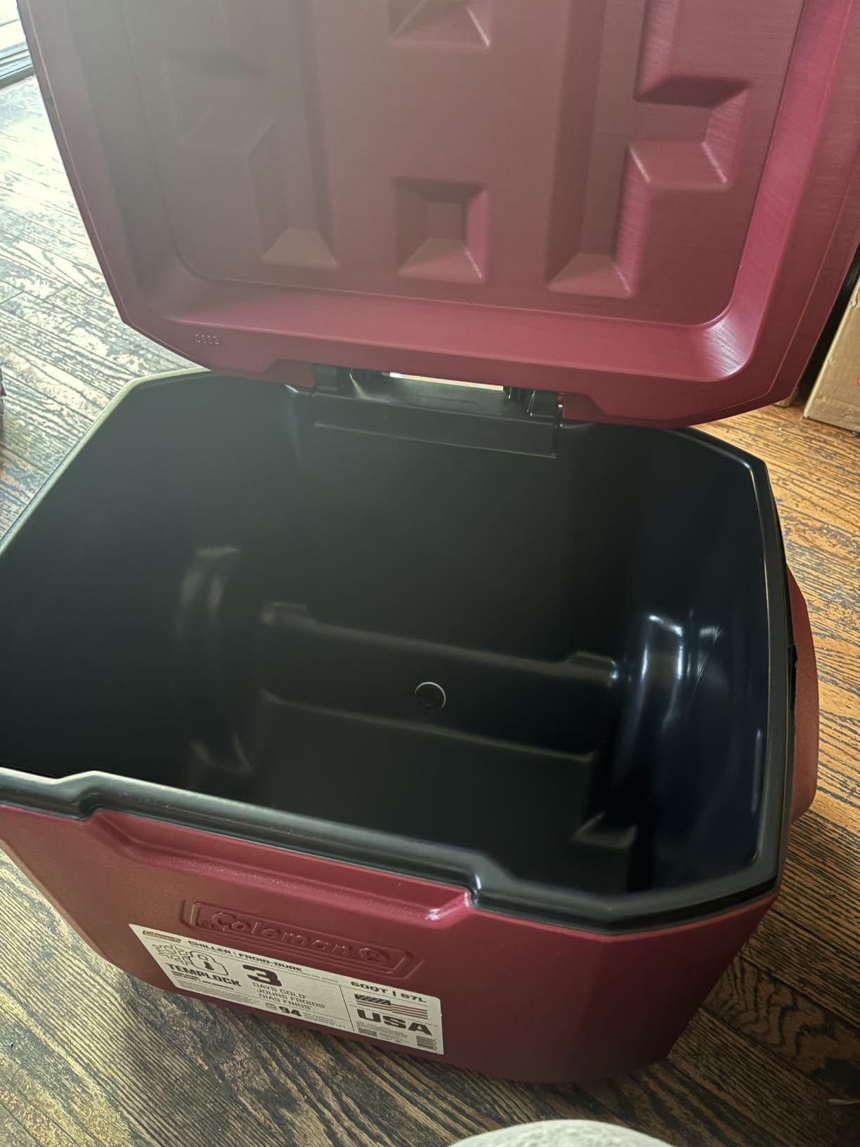 Coleman Chiller 9/16/30/48/60qt Cooler with Ice Retention, Leak Resistant, Great for Camping, Concerts, Sports, and More customer photo 2