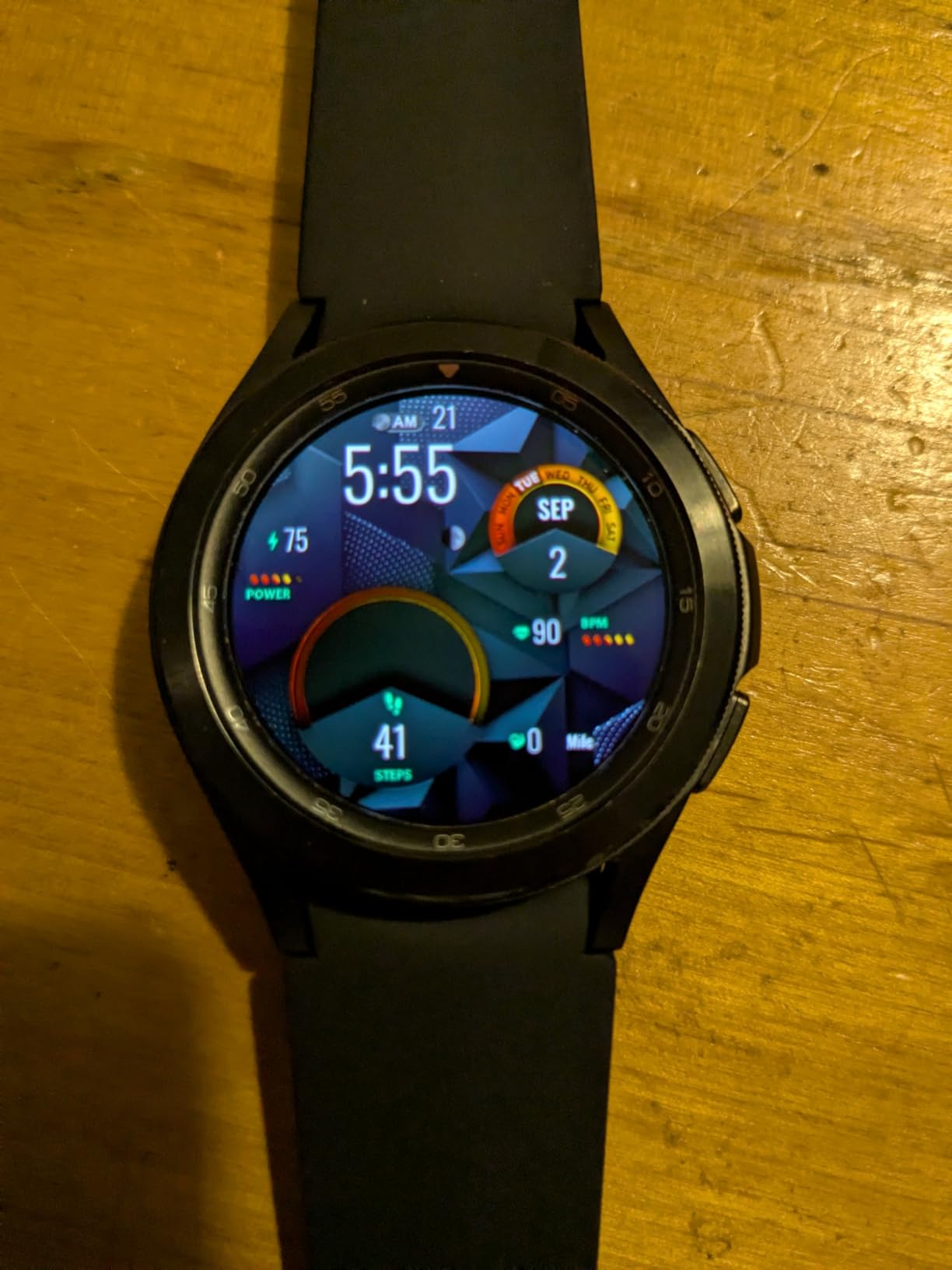 Samsung Galaxy Watch 4 Classic 42mm Smartwatch with ECG Monitor Tracker for Health Fitness Running Sleep Cycles GPS Fall Detection Bluetooth US Version, Black (Renewed) customer photo 2