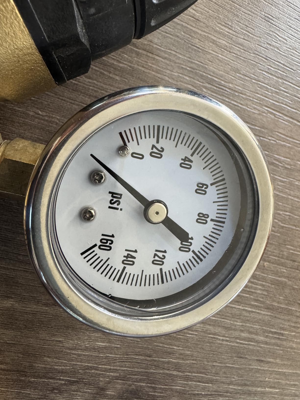 Boltigen RV Water Pressure Regulator with Gauge Lead-Free Brass Knob Adjustable Water Pressure Reducer Valve, for Camper Travel Trailer RV Drinking Water Pressure Adjust, Protecting Plumbing System customer photo 1
