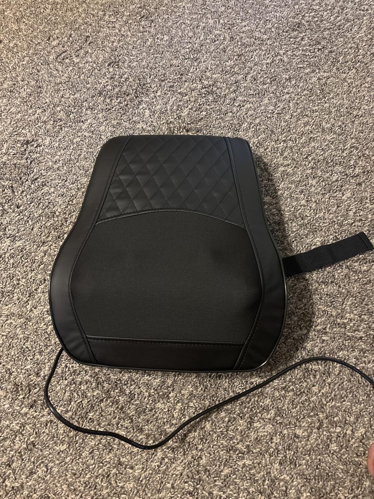 Boriwat Back Massager with Heat, 3D Kneading Massage Pillow for Back, Neck, Shoulder, Leg Pain Relief Deep Tissue, Gifts for Women Men Mom Dad customer photo 1