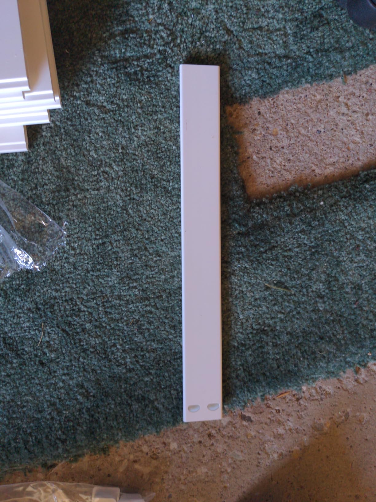 Zippity Keswick Privacy Screen and Fence, White Vinyl DIY No Dig Kit customer photo 1