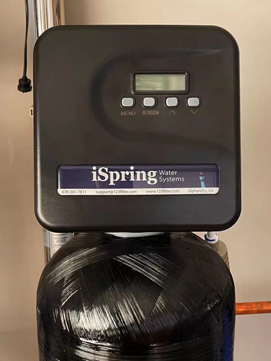 iSpring WCFM400K Whole House Iron and Manganese Water Filter System, Digital Control with Automatic Regeneration & Air Injection, Set & Forget Design customer photo 1