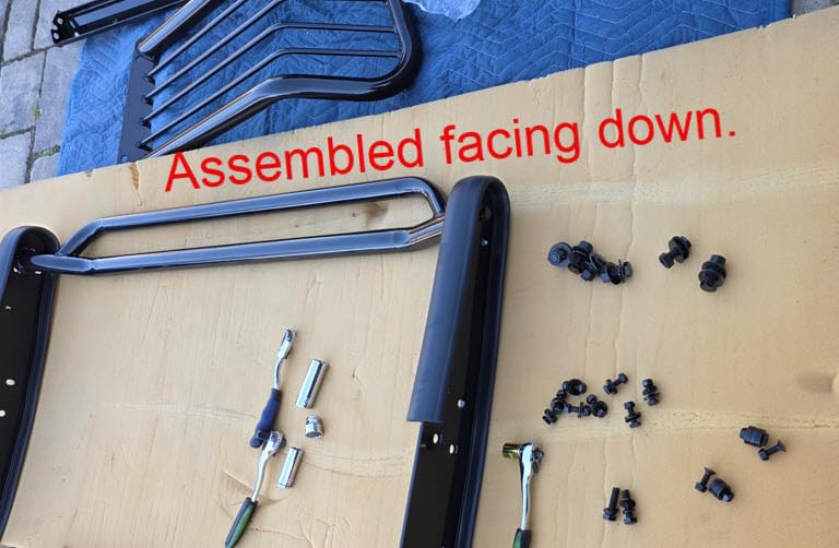 HECASA Brush Guard Compatible with 1999-2007 Ford F250 F350 F450 F550 customer photo 1